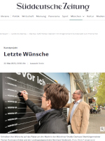 Kunstprojekt: Letzte Wünsche